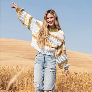 Altar’d State/Emory Park: Hollis Chunky Striped Sweater